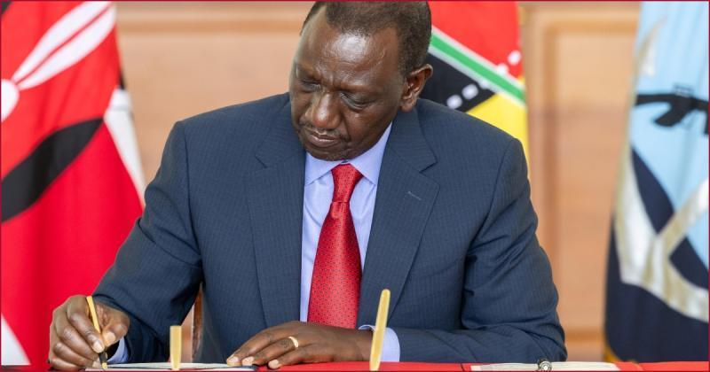President William Ruto sanctioned two appointments in a gazetted notice issued on May 17.
